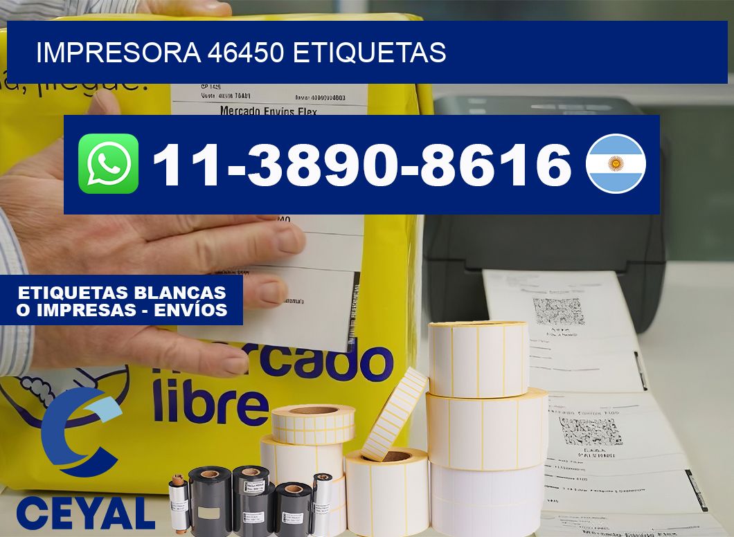 impresora 46450 etiquetas