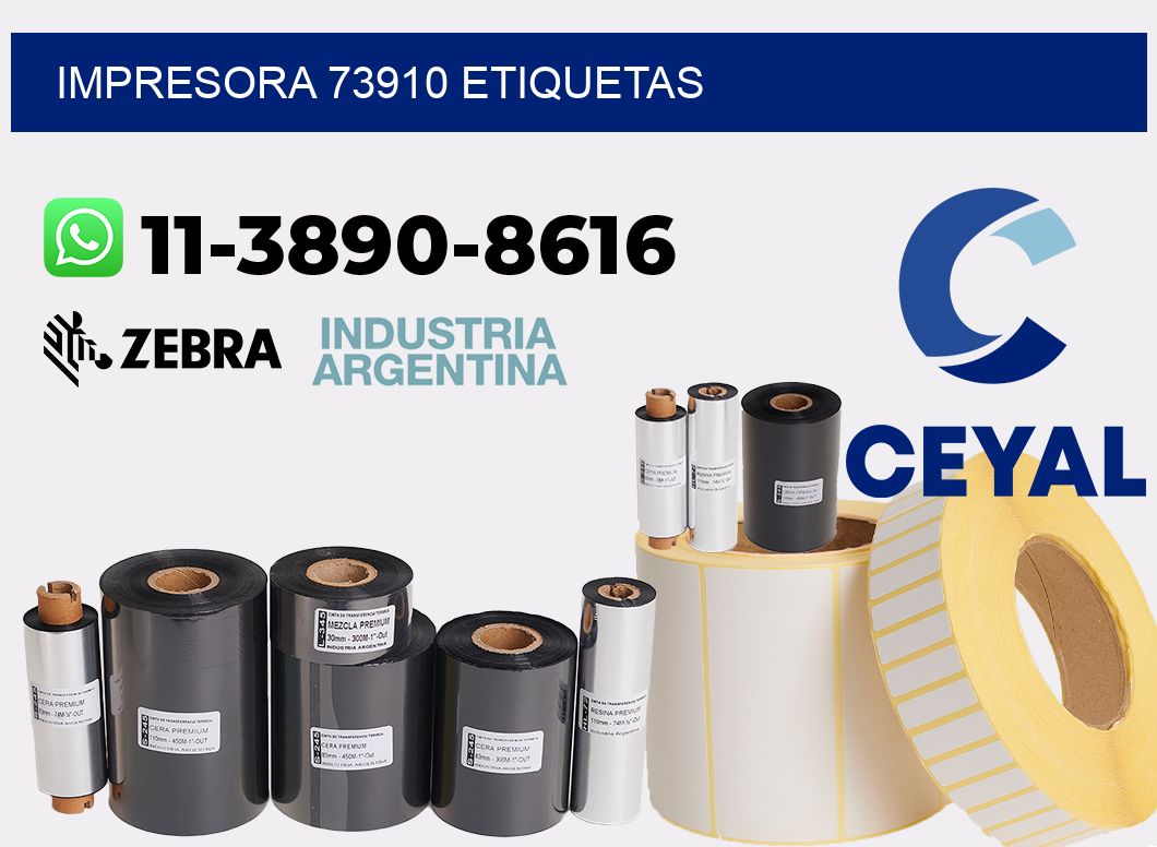 impresora 73910 etiquetas