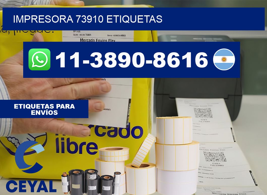 impresora 73910 etiquetas