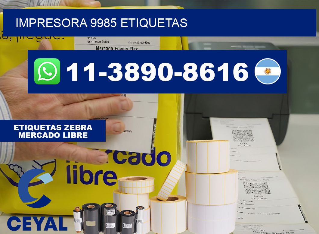 impresora 9985 etiquetas