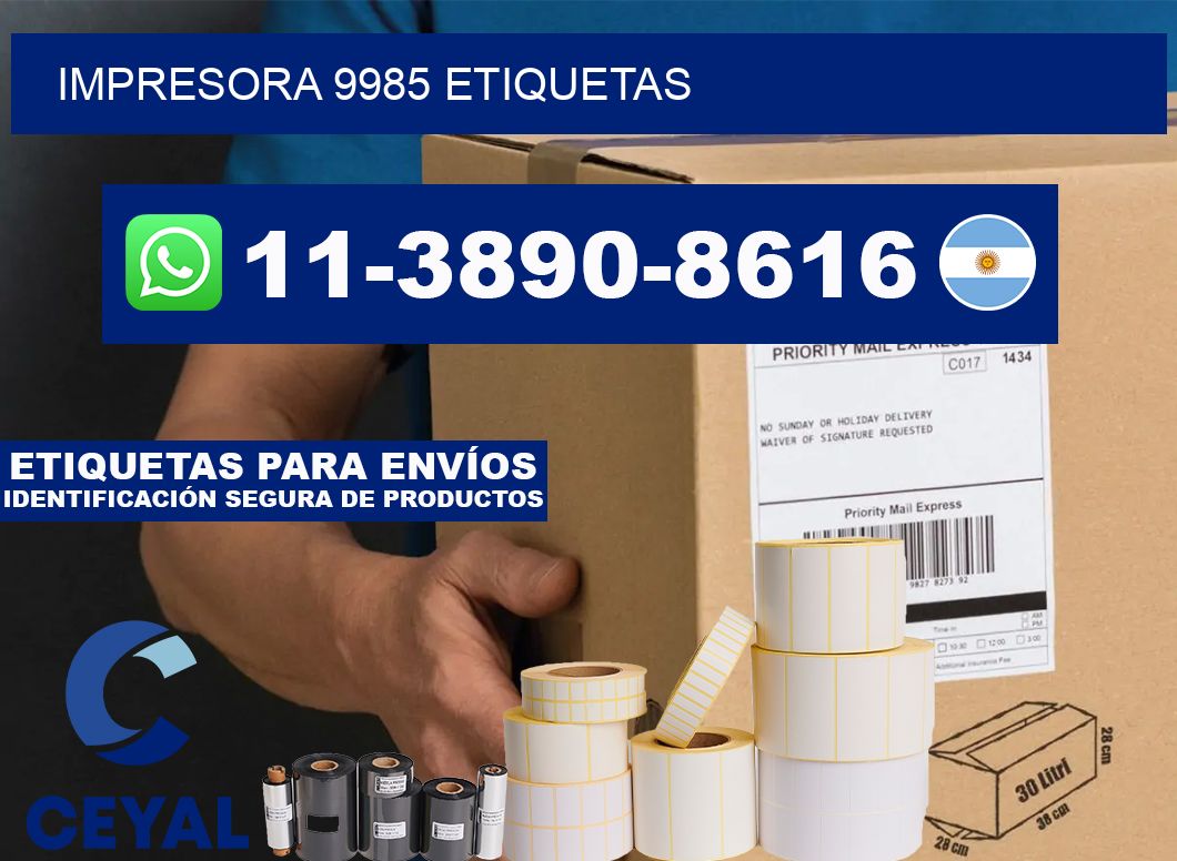 impresora 9985 etiquetas