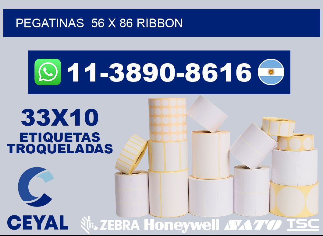 pegatinas 56 x 86 ribbon
