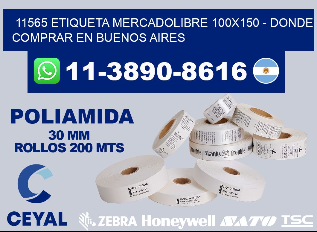 11565 etiqueta MercadoLibre 100x150 - Donde Comprar en Buenos Aires