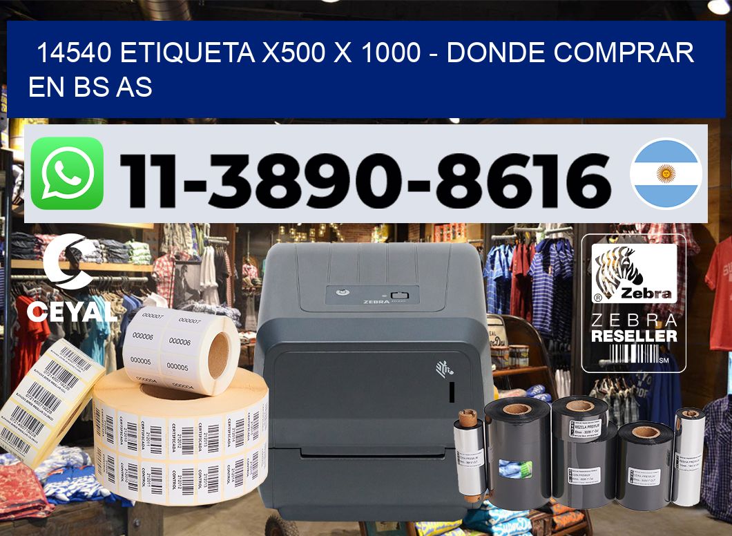14540 etiqueta x500 x 1000 – Donde Comprar en bs as