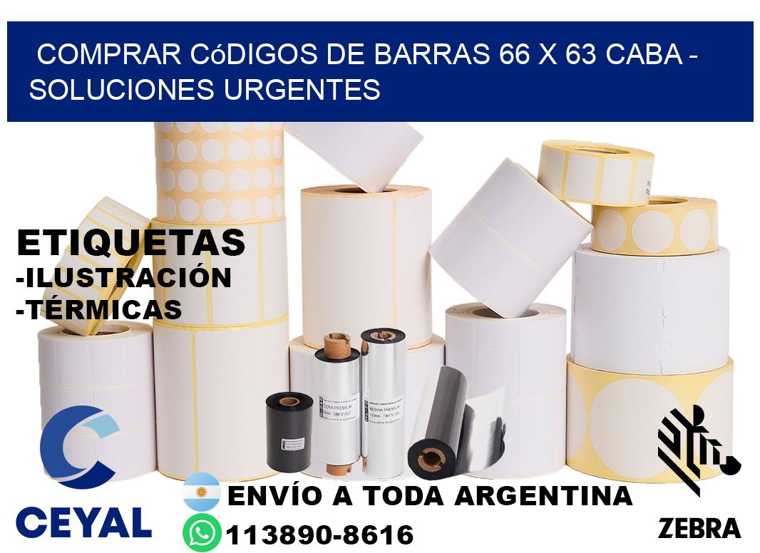 Comprar códigos de barras 66 x 63 CABA - soluciones urgentes