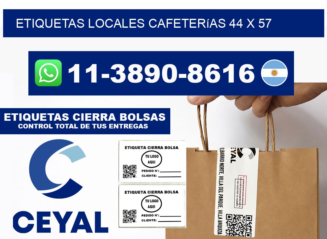 etiquetas locales cafeterías 44 x 57