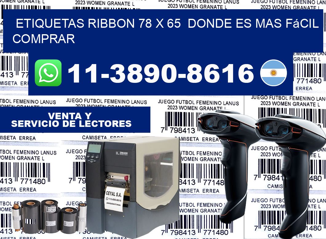 etiquetas ribbon 78 x 65  Donde es mas fácil comprar