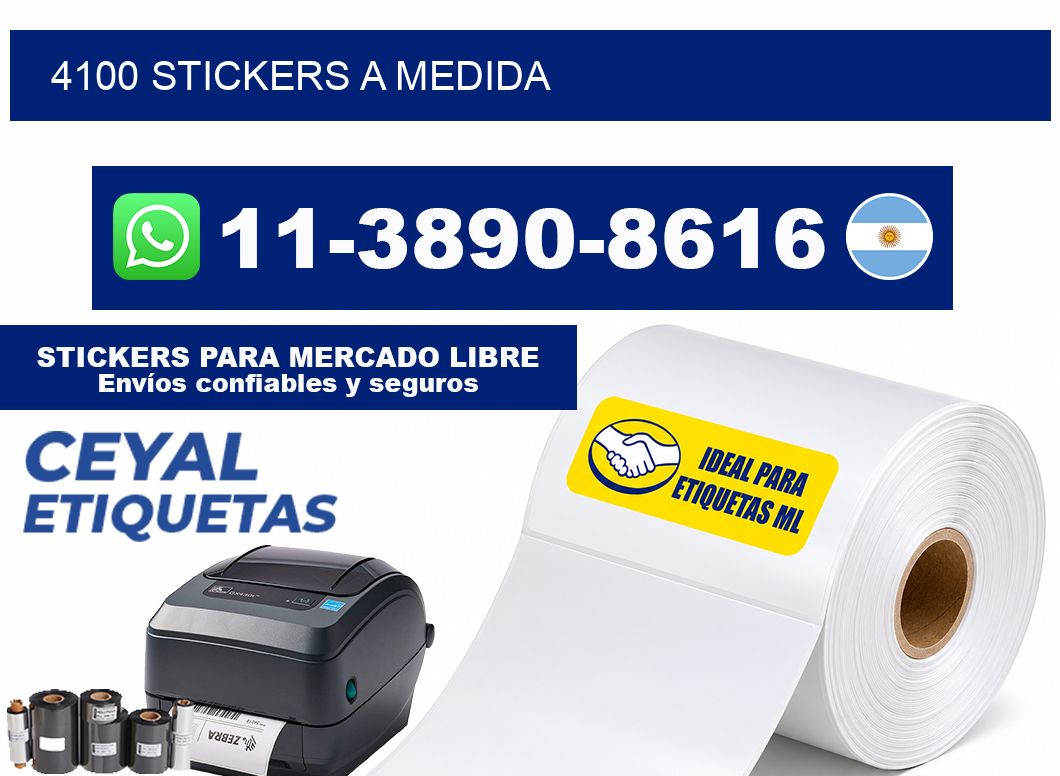 4100 stickers a medida