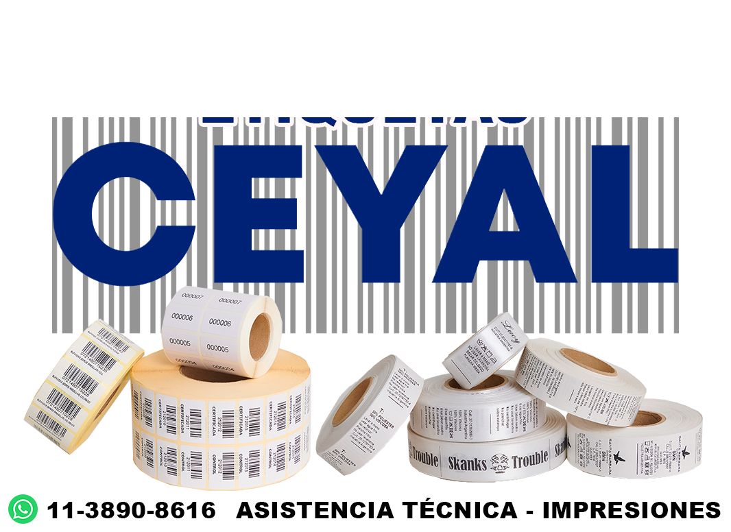 Cómo hacer etiquetas 77 x 24 autoadhesivas industriales?
