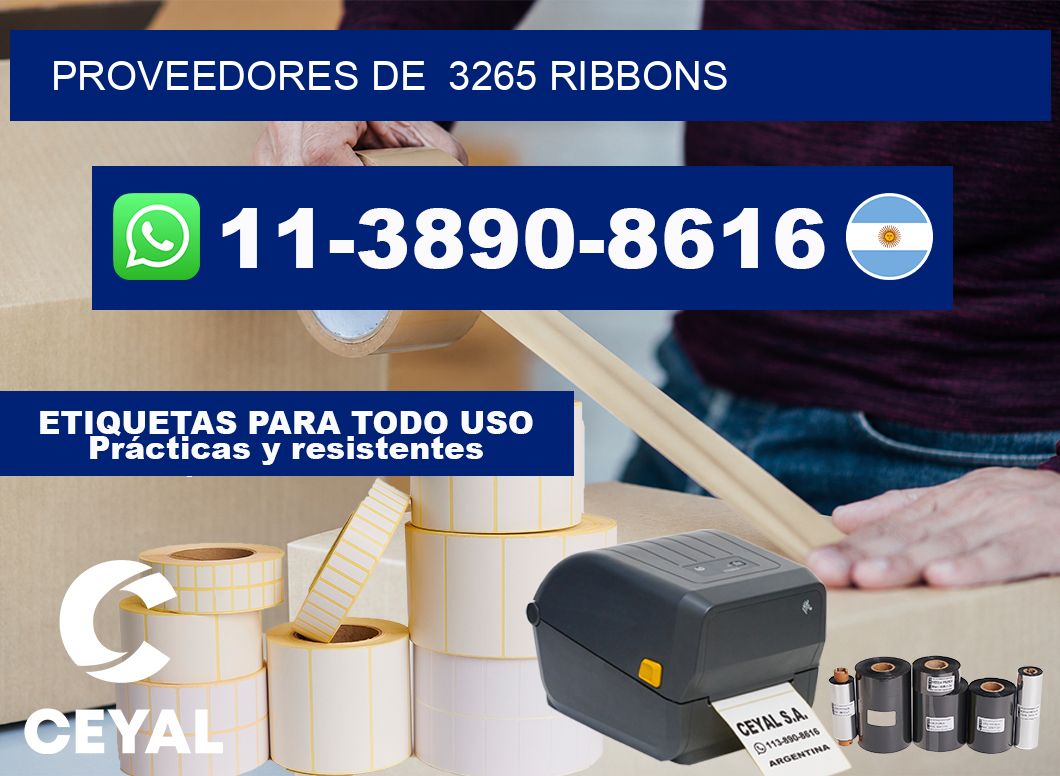 Proveedores de  3265 ribbons