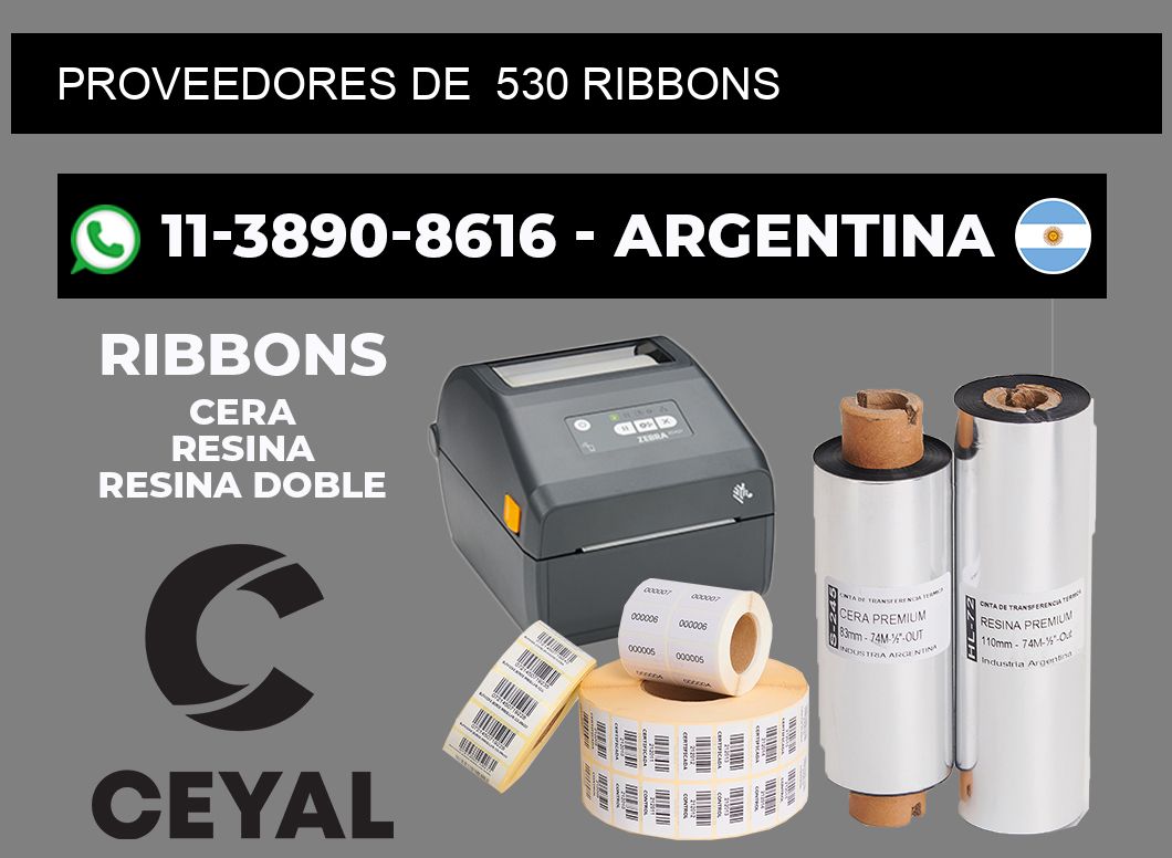 Proveedores de  530 ribbons