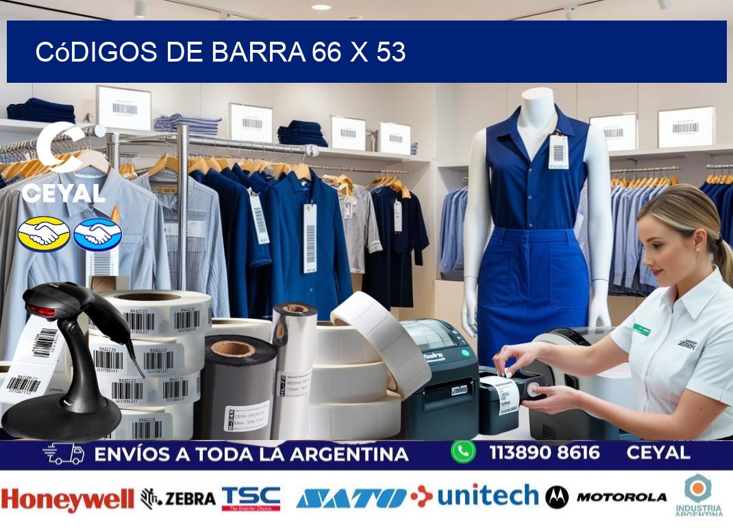 códigos de barra 66 x 53