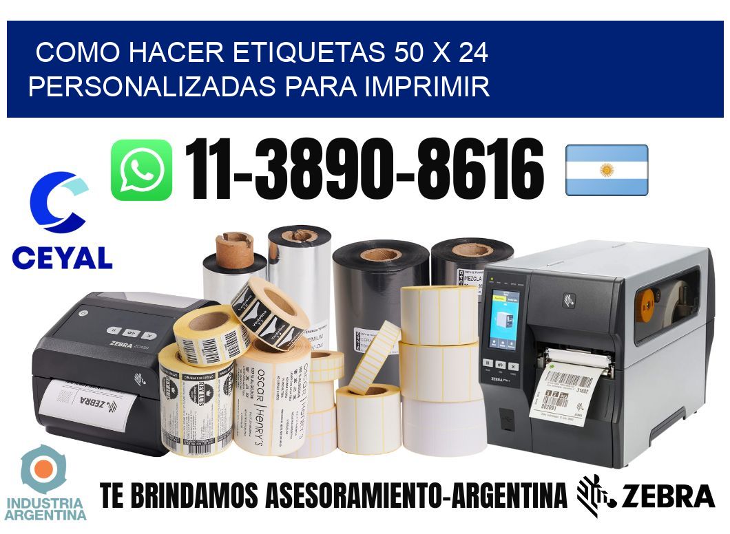 como hacer etiquetas 50 x 24 personalizadas para imprimir