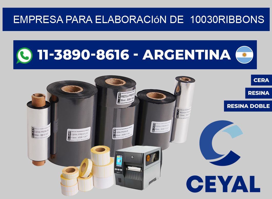 empresa para elaboración de  10030ribbons