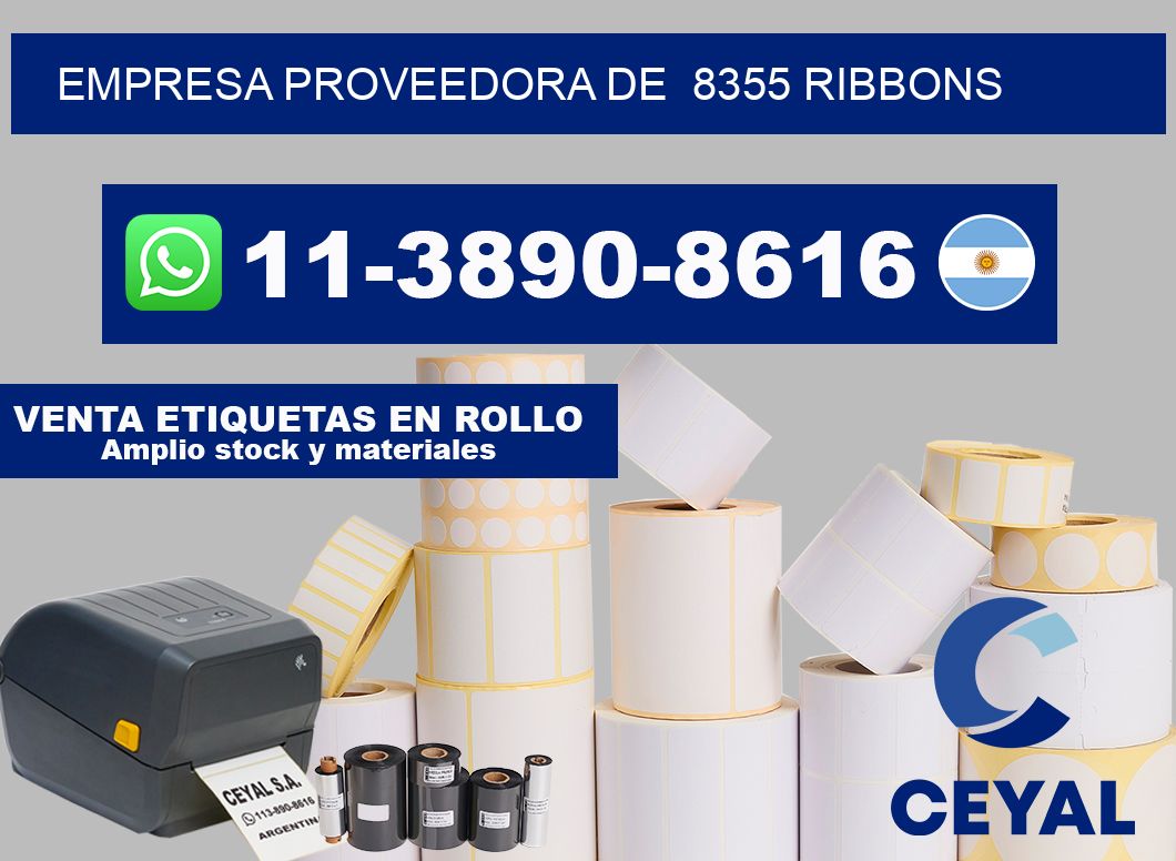 empresa proveedora de  8355 ribbons