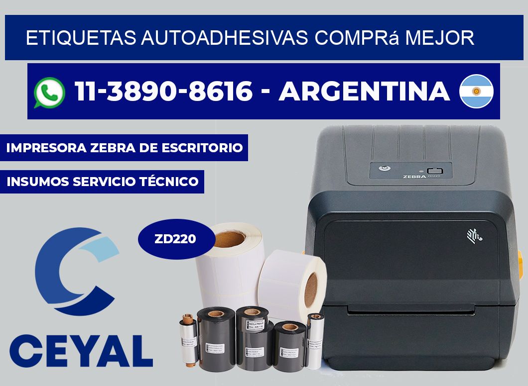 ETIQUETAS AUTOADHESIVAS Comprá mejor