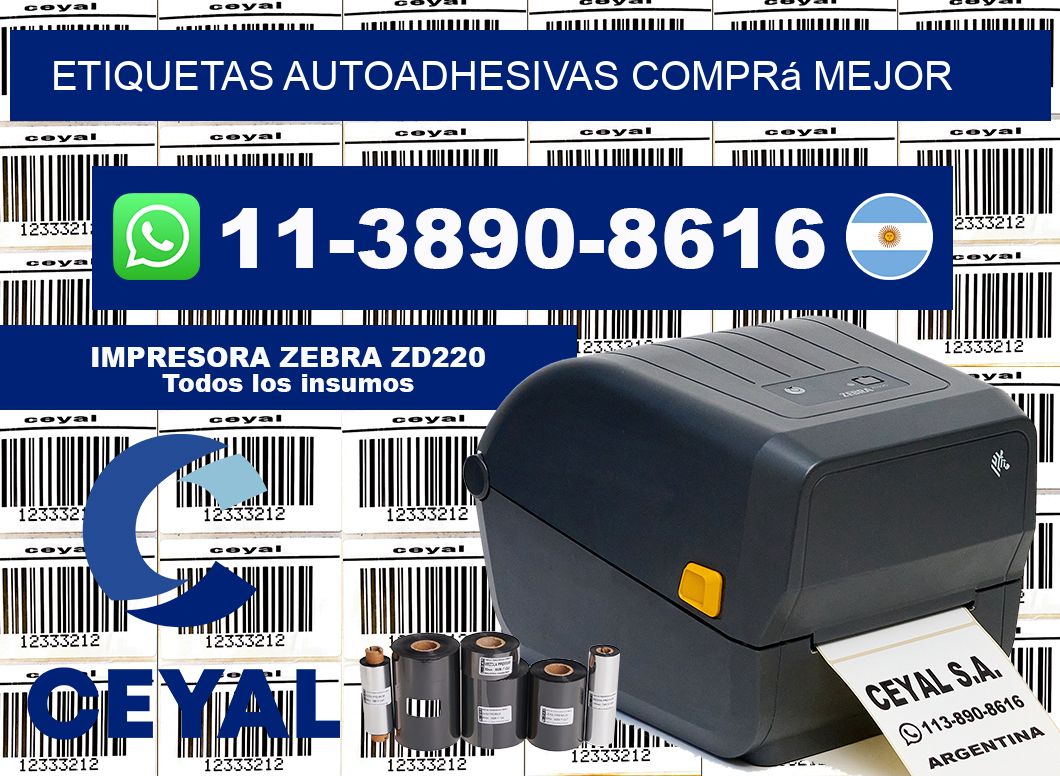 ETIQUETAS AUTOADHESIVAS Comprá mejor