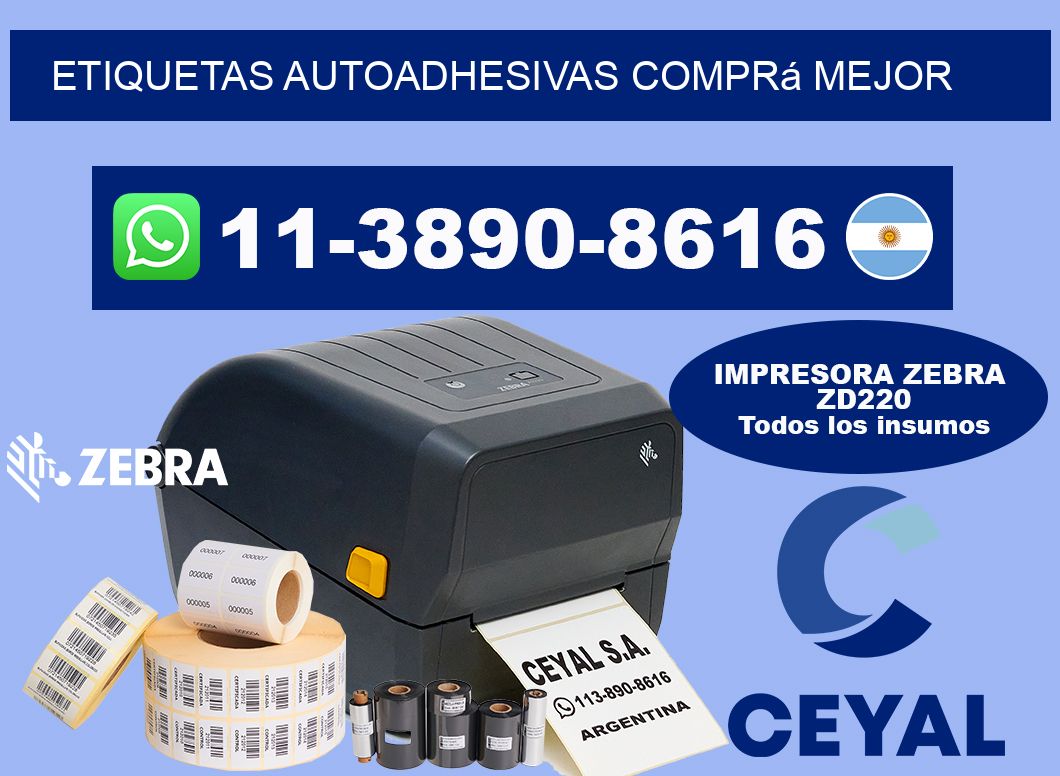 ETIQUETAS AUTOADHESIVAS Comprá mejor