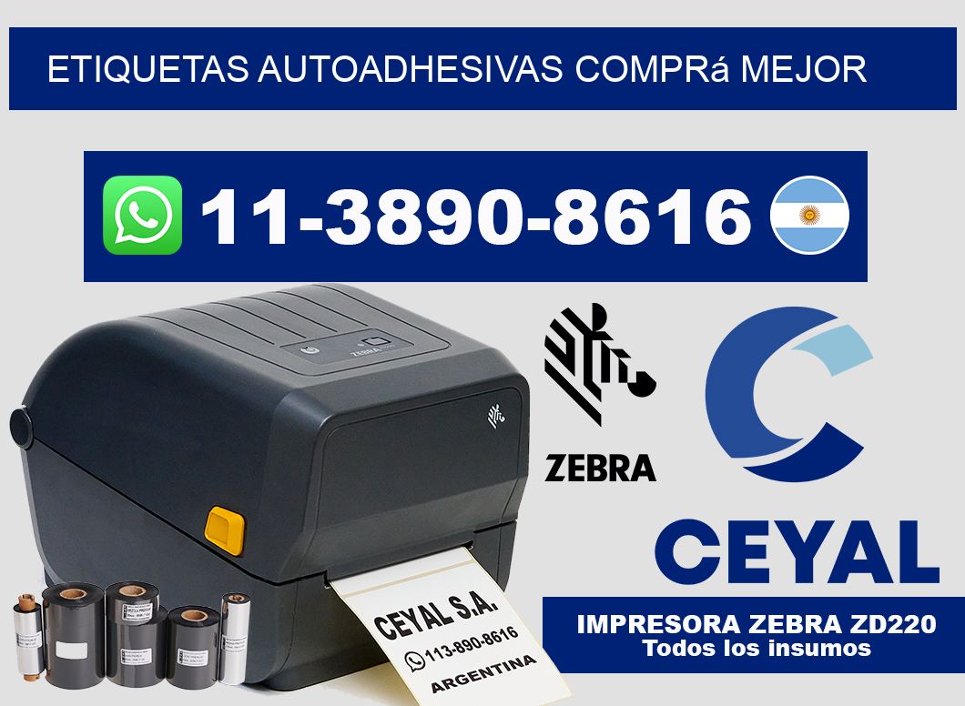 ETIQUETAS AUTOADHESIVAS Comprá mejor