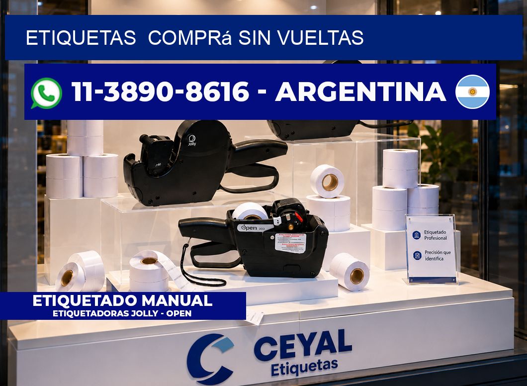 ETIQUETAS  Comprá sin vueltas