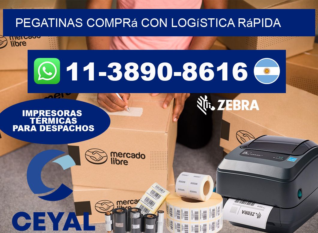 PEGATINAS Comprá con logística rápida