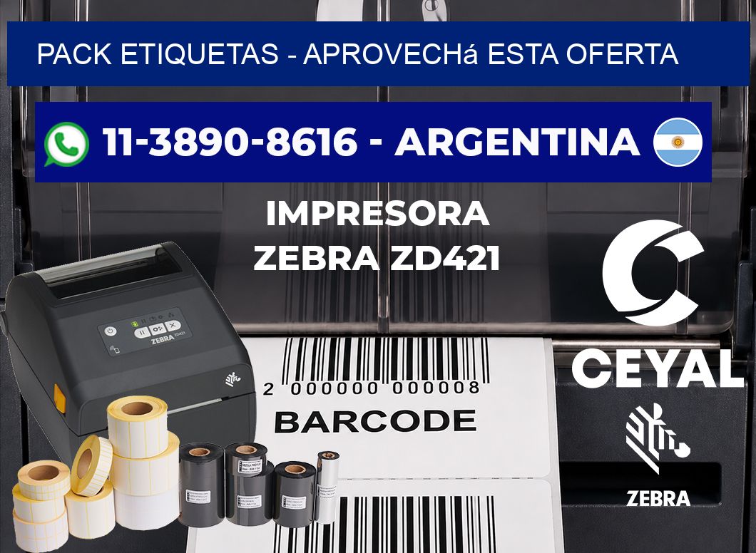 pack etiquetas - Aprovechá esta oferta