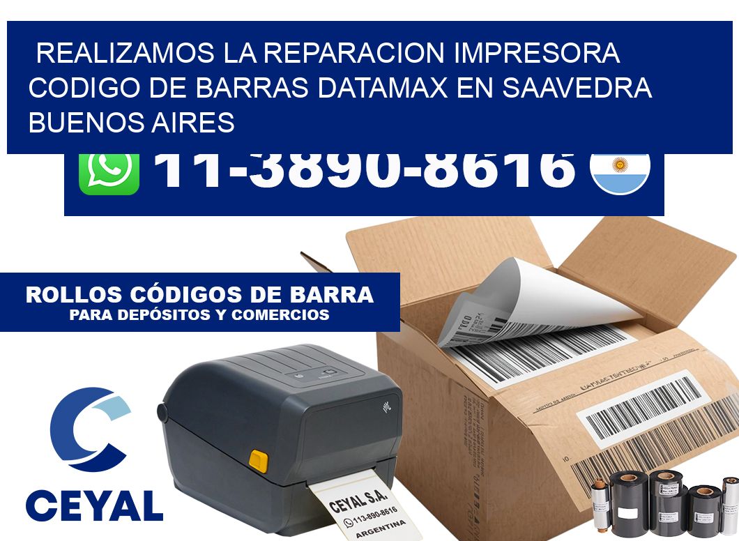 realizamos la reparacion impresora codigo de barras Datamax en Saavedra Buenos Aires