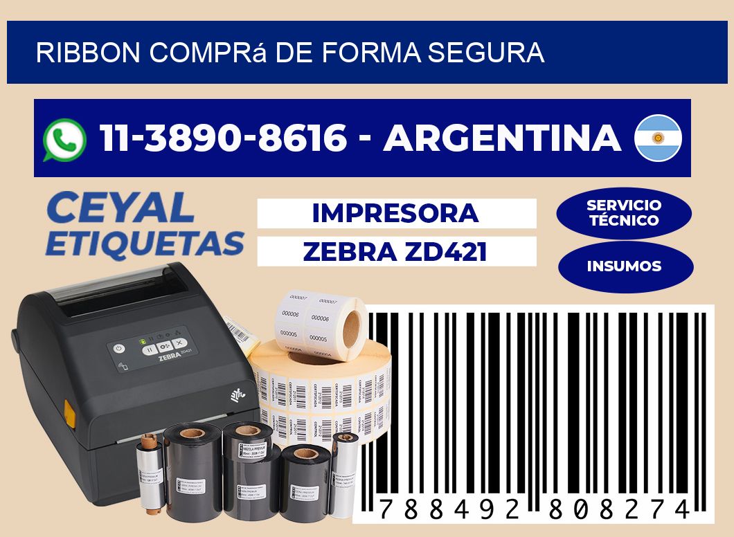 ribbon Comprá de forma segura