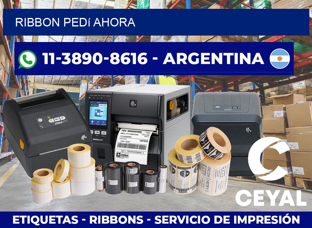 ribbon Pedí ahora