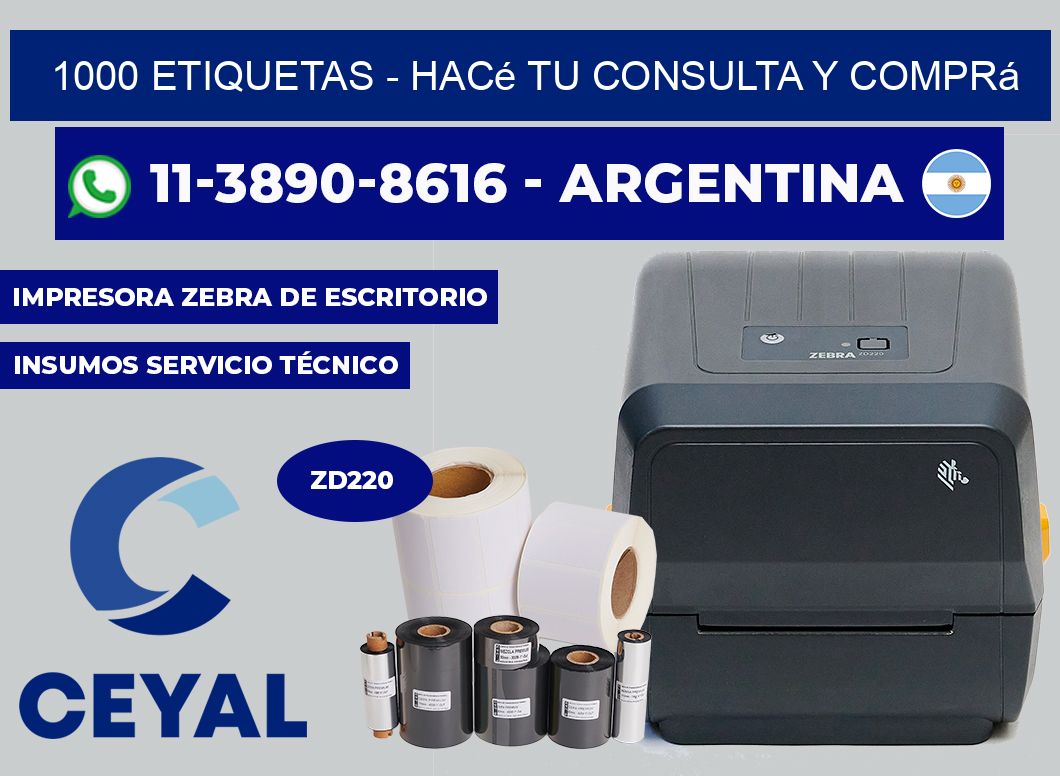 1000 ETIQUETAS - Hacé tu consulta y comprá