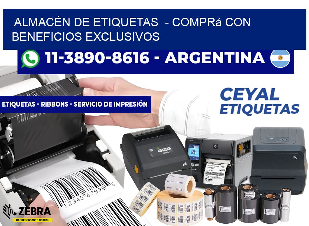ALMACÉN DE ETIQUETAS - Comprá con beneficios exclusivos