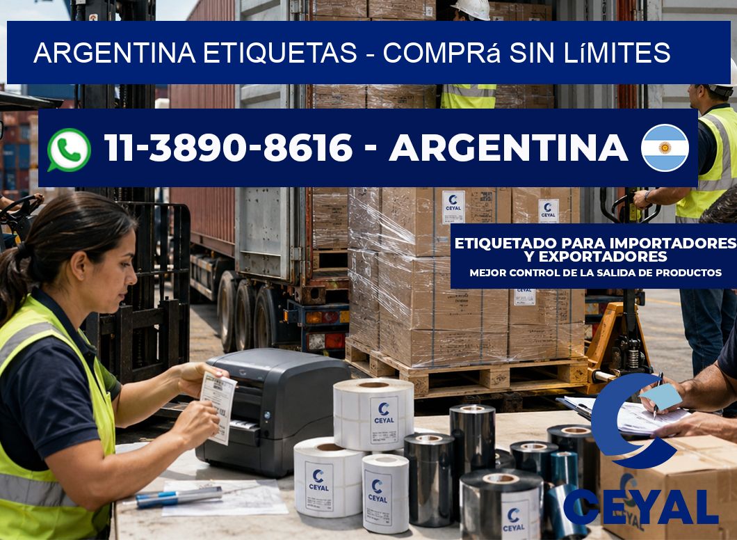 ARGENTINA ETIQUETAS - Comprá sin límites