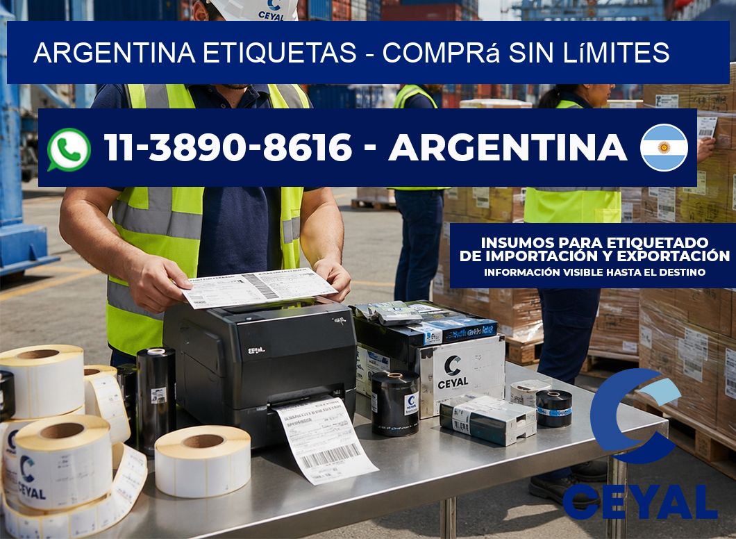 ARGENTINA ETIQUETAS – Comprá sin límites