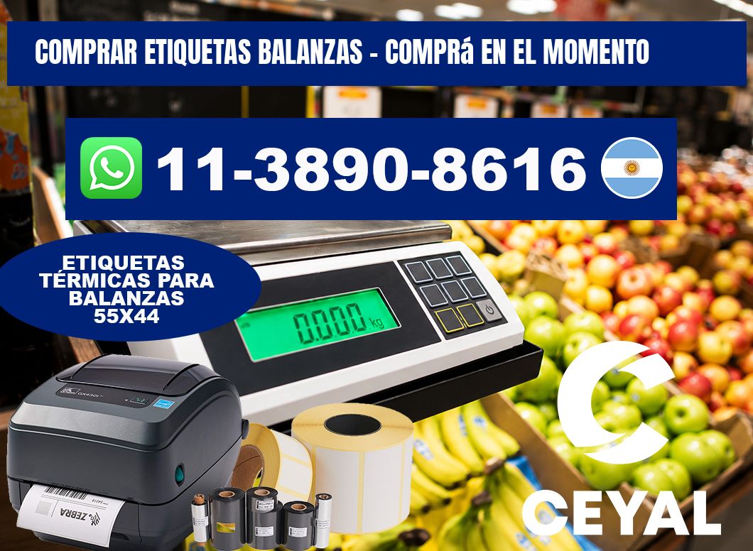 COMPRAR ETIQUETAS BALANZAS - Comprá en el momento