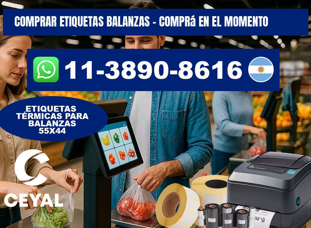 COMPRAR ETIQUETAS BALANZAS - Comprá en el momento