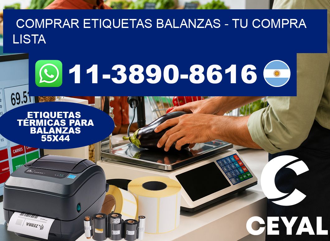 COMPRAR ETIQUETAS BALANZAS – Tu compra lista