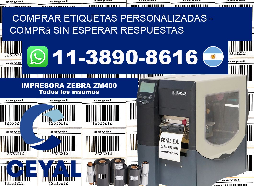 COMPRAR ETIQUETAS PERSONALIZADAS – Comprá sin esperar respuestas