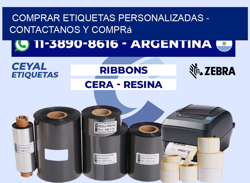 COMPRAR ETIQUETAS PERSONALIZADAS - Contactanos y comprá