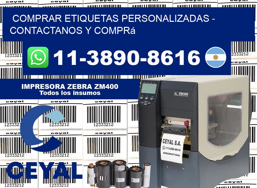 COMPRAR ETIQUETAS PERSONALIZADAS – Contactanos y comprá