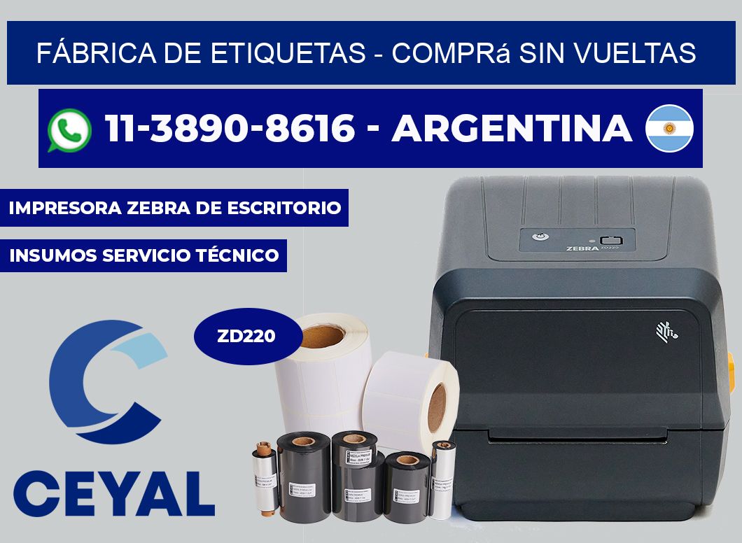 FÁBRICA DE ETIQUETAS - Comprá sin vueltas