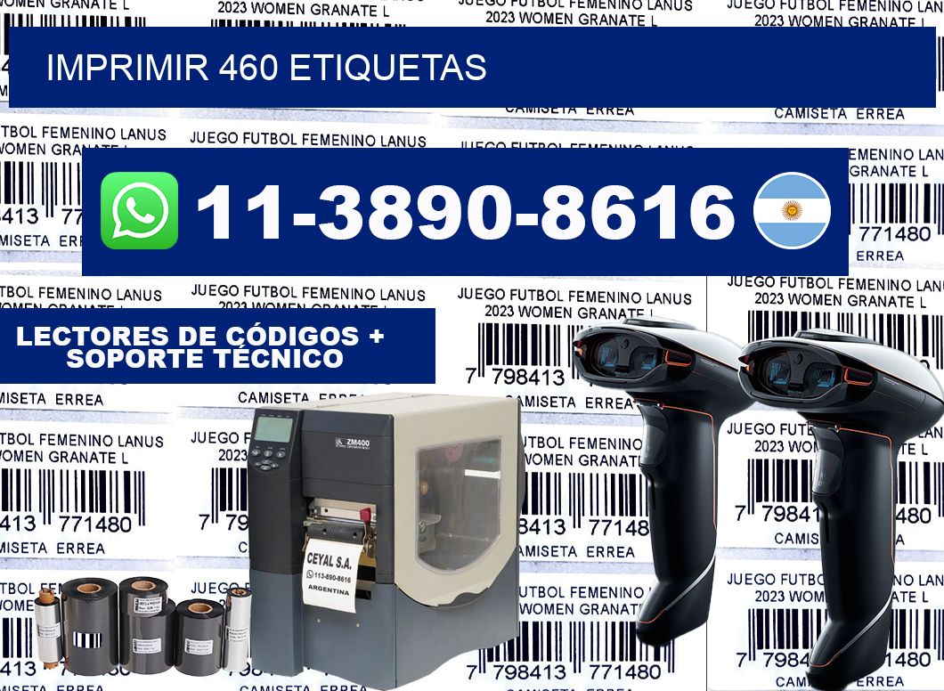 IMPRIMIR 460 ETIQUETAS