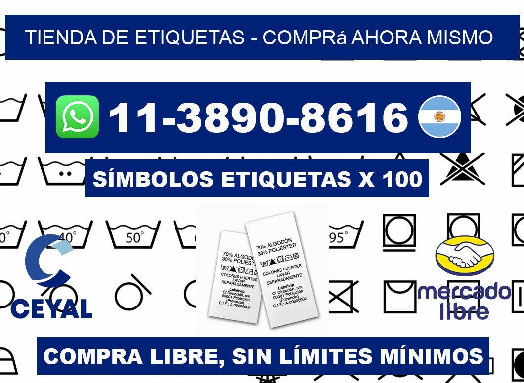 TIENDA DE ETIQUETAS - Comprá ahora mismo