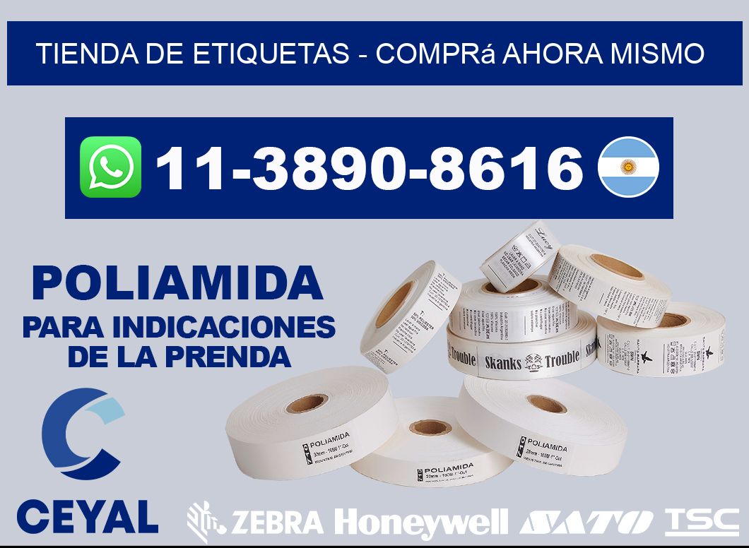 TIENDA DE ETIQUETAS - Comprá ahora mismo