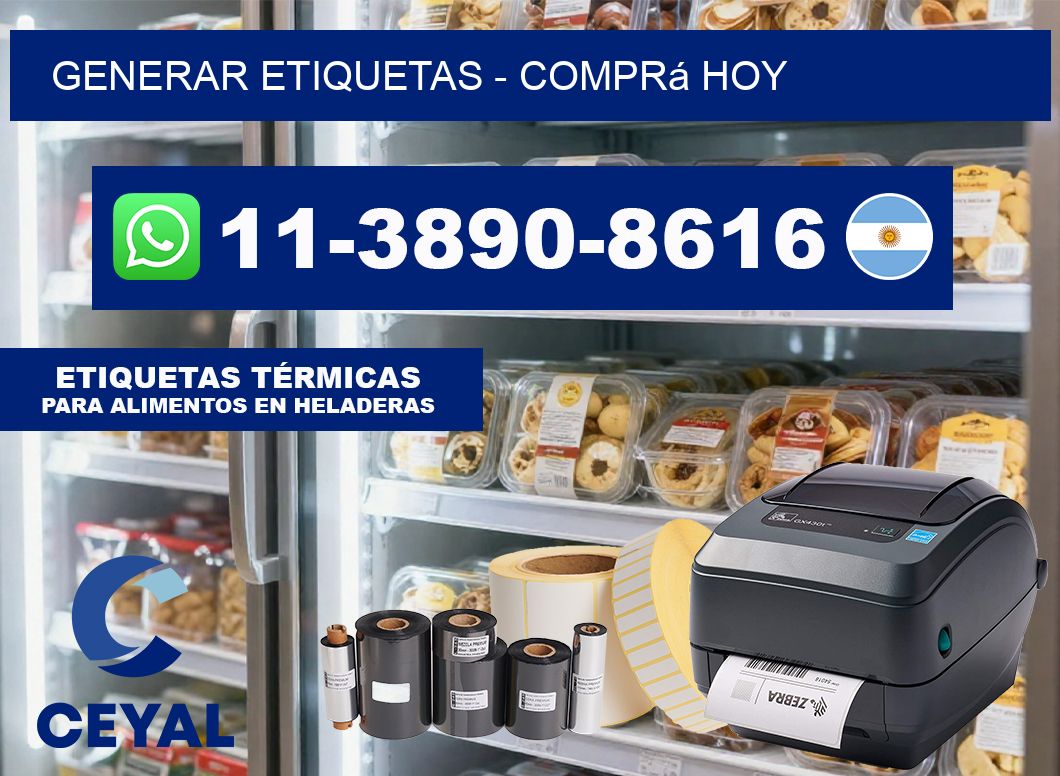 GENERAR ETIQUETAS – Comprá hoy