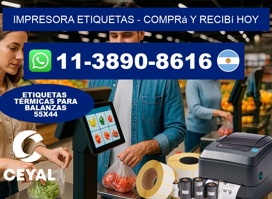 IMPRESORA ETIQUETAS - Comprá y recibí hoy