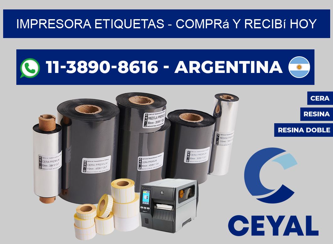 IMPRESORA ETIQUETAS - Comprá y recibí hoy