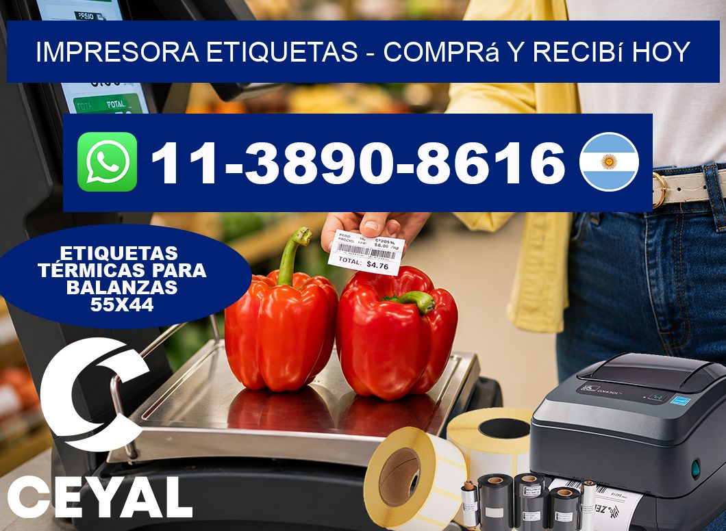IMPRESORA ETIQUETAS – Comprá y recibí hoy