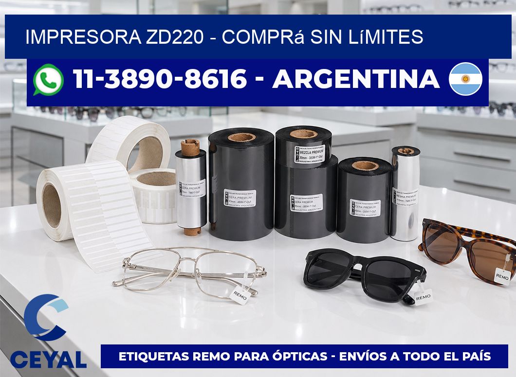 IMPRESORA ZD220 - Comprá sin límites