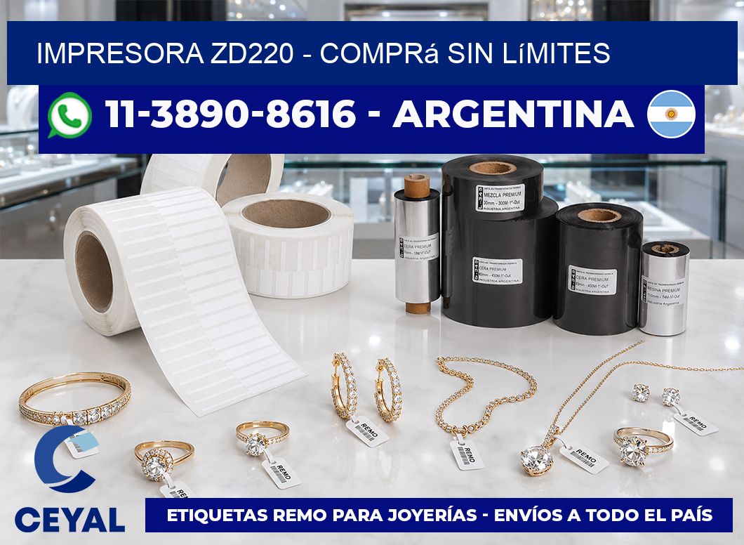 IMPRESORA ZD220 – Comprá sin límites