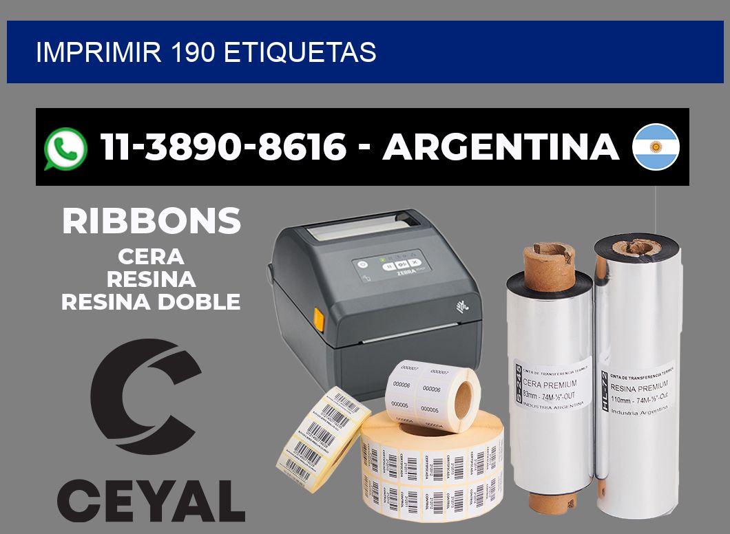 IMPRIMIR 190 ETIQUETAS